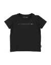 Daniele Alessandrini Babies'  Toddler Boy T-shirt Black Size 5 Cotton, Elastane
