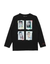 Daniele Alessandrini Toddler Boy T-shirt Black Size 6 Cotton, Elastane