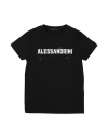 Daniele Alessandrini Babies'  Toddler Boy T-shirt Black Size 4 Cotton, Elastane