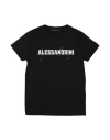 Daniele Alessandrini Toddler Boy T-shirt Black Size 6 Cotton, Elastane In Black