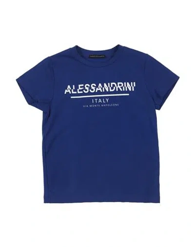 Daniele Alessandrini Babies'  Toddler Boy T-shirt Blue Size 6 Cotton, Elastane