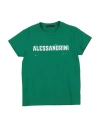 Daniele Alessandrini Babies'  Toddler Boy T-shirt Green Size 6 Cotton, Elastane