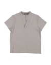 Daniele Alessandrini Babies'  Toddler Boy T-shirt Grey Size 4 Cotton, Elastane