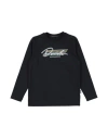 Daniele Alessandrini Toddler Boy T-shirt Midnight Blue Size 6 Cotton, Elastane In Blue