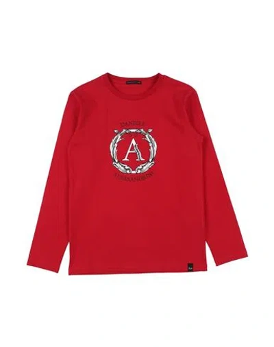 Daniele Alessandrini Babies'  Toddler Boy T-shirt Red Size 6 Cotton
