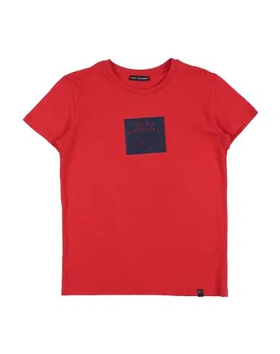 Daniele Alessandrini Babies'  Toddler Boy T-shirt Red Size 6 Cotton, Elastane