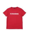 Daniele Alessandrini Babies'  Toddler Boy T-shirt Red Size 6 Cotton, Elastane