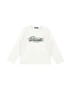 Daniele Alessandrini Toddler Boy T-shirt White Size 5 Cotton, Elastane In White