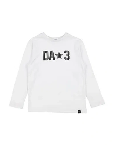 Daniele Alessandrini Babies'  Toddler Boy T-shirt White Size 6 Cotton