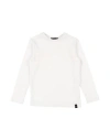Daniele Alessandrini Babies'  Toddler Boy T-shirt White Size 4 Cotton, Elastane