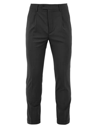 Daniele Alessandrini Trousers Anthracite In Black