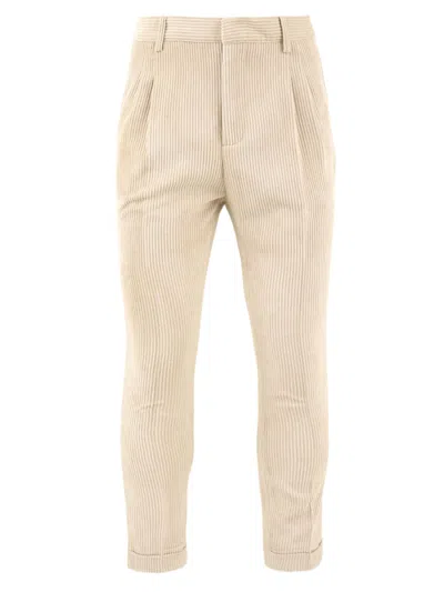 Daniele Alessandrini Trousers Beige In Neutral