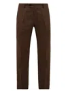 Daniele Alessandrini Trousers Brown In Brown