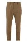 Daniele Alessandrini Trousers Camel In Brown