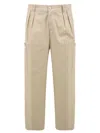 Daniele Alessandrini Trousers Cream In Neutral