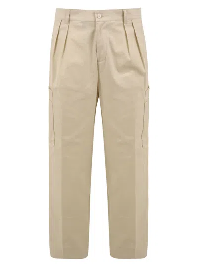 Daniele Alessandrini Trousers Cream In Neutral