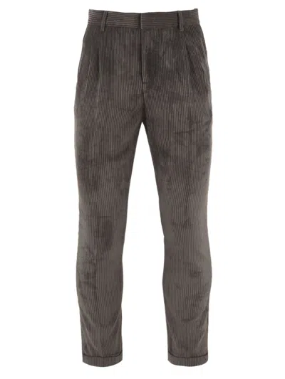 Daniele Alessandrini Trousers Grey In Gray