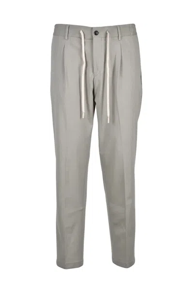 Daniele Alessandrini Trousers - Sage Green In Gray