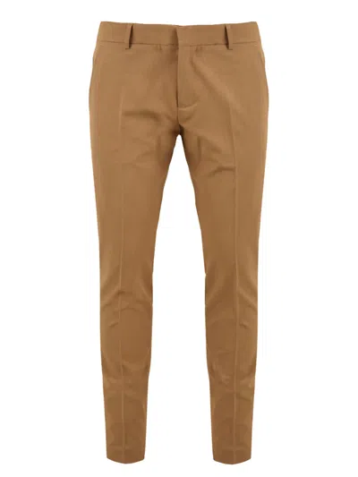 Daniele Alessandrini Trousers Sand In Brown