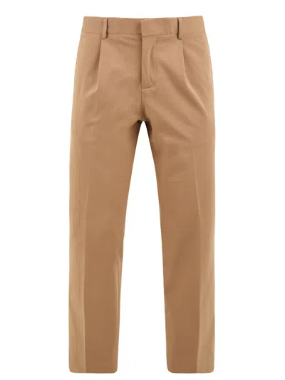 Daniele Alessandrini Trousers Sand In Brown