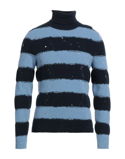 Daniele Alessandrini Turtlenecks In Navy Blue