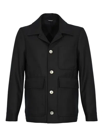 Daniele Alessandrini Wool Blend Jacket In Multi