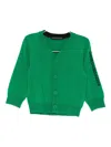Daniele Alessandrini Wool Cardigan In Green