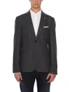 Daniele Alessandrini Wool Single-breasted Jacket In Gray