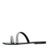 Daniele Ancarani Sandals In Nero Neri E Grigi