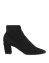 Daniele Ancarani Woman Ankle Boots Black Size 6 Leather