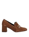 Daniele Ancarani Woman Pumps Camel Size 11 Soft Leather In Beige