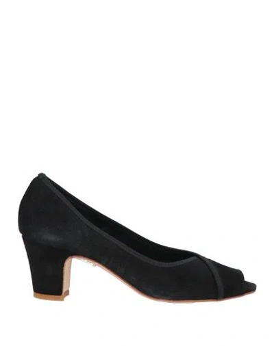 Daniele Ancarani Woman Pumps Black Size 5 Leather