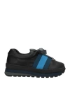 Daniele Ancarani Woman Sneakers Black Size 10 Soft Leather In Black