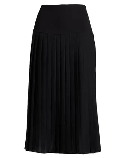 Daniele Callegari Woman Midi Skirt Black Size 3xl Polyester