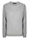 Daniele Fiesoli Bouclé Sweater In Gray