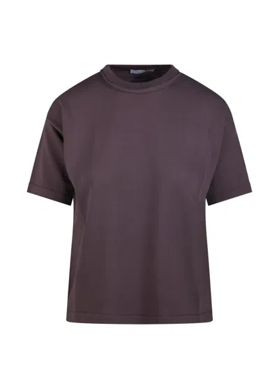 Daniele Fiesoli 골지 티셔츠 In Burgundy
