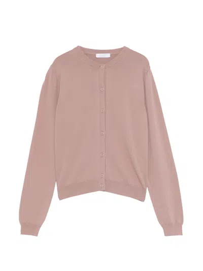Daniele Fiesoli Buttoned Cardigan In Pink