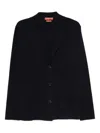 Daniele Fiesoli Buttoned Patch-pockets Cardigan In Black