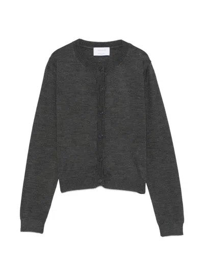 Daniele Fiesoli Button-up Merino-wool Cardigan In Black