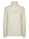 Daniele Fiesoli Cable-knit Roll-neck Sweater In Neutral