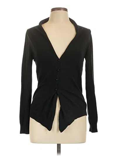 Pre-owned Daniele Fiesoli Cardigan Sweater In Black