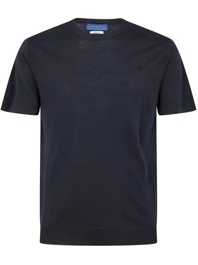 Daniele Fiesoli Blue Crew Neck T-shirt