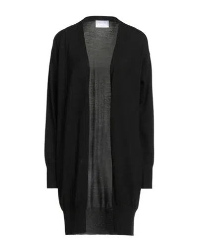 Daniele Fiesoli Collezione N_01 Woman Cardigan Black Size L Merino Wool