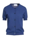 Daniele Fiesoli Collezione N_01 Woman Cardigan Blue Size M Viscose, Polyamide