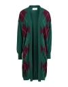 Daniele Fiesoli Collezione N_01 Woman Cardigan Dark Green Size S Merino Wool