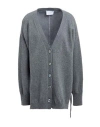 Daniele Fiesoli Collezione N_01 Woman Cardigan Grey Size M Merino Wool, Cashmere