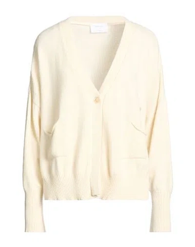 Daniele Fiesoli Collezione N_01 Woman Cardigan Ivory Size Xs Cashmere In Neutral