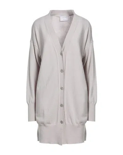 Daniele Fiesoli Collezione N_01 Woman Cardigan Light Grey Size S Cashmere In Gray