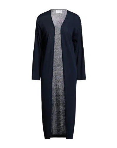 Daniele Fiesoli Collezione N_01 Woman Cardigan Midnight Blue Size S/m Cotton, Modal