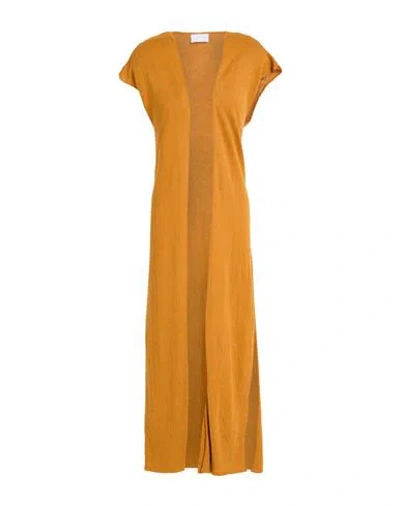 Daniele Fiesoli Collezione N_01 Woman Cardigan Tan Size 2 Linen, Organic Cotton